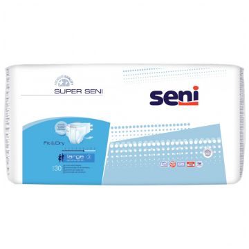 Подгузники Super Seni 3 large дневные, талия 100-150 см (30 шт) SE-094-LA30-A01