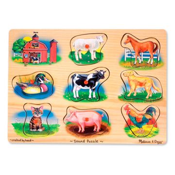 Пазл Melissa&Doug Ферма со звуком