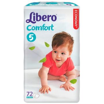 Подгузники Libero comfort размер L (10-16 кг) 72 шт