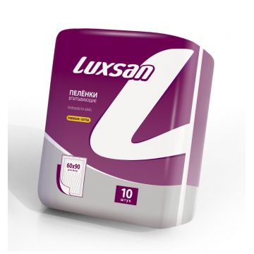 Пеленки детские Luxsan Premium/Extra 60х90 см 10 шт