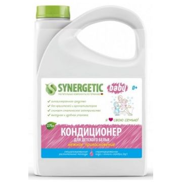 Кондиционер для детского белья Synergetic Нежное прикосновение, 2,75 л