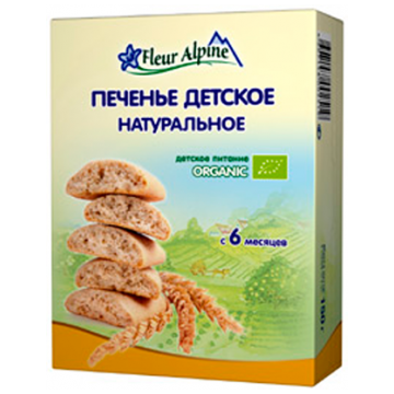 Печенье детское Fleur Alpine Organic 