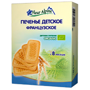 Печенье детское Fleur Alpine Organic 