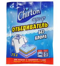 Стиральный порошок отбеливающий Chirton Супер, без хлора, 75 г