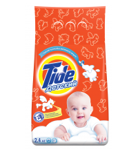 Стиральный порошок Tide автомат, для чувствительной и детской кожи 2,4 кг