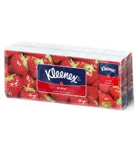 Бумажные носовые платочки Kleenex Клубника 1 шт