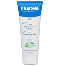 Шампунь-гель детский Mustela Bebe 2 в 1 туба 200 мл