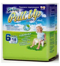 Трусики Skippy Pull Up XXL (16-25 кг) 18 шт