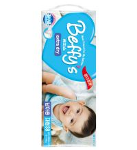 Подгузники Beffys extra dry для мальчиков L (9-14 кг) 38 шт