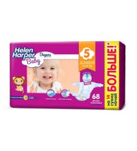 Подгузники Helen Harper Baby размер 5 Junior (11-25 кг) 68 шт