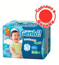 Трусики Genki размер L (9-14 кг) 30 шт