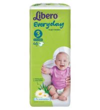 Подгузники Libero Every Day размер M (4-9 кг) с ромашкой 46 шт