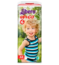 Трусики Libero up&goмега пак (13-20кг) 44 шт