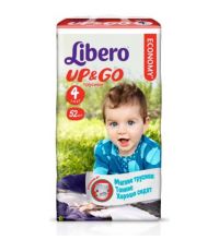 Трусики Libero up&go мега пак (7-11 кг) 52 шт