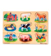 Пазл Melissa&Doug Ферма со звуком