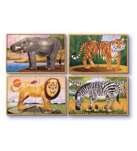 Пазл Melissa&Doug  Дикие животные деревянные в коробке