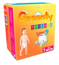 Трусики Greenty BIG (12+ кг) 20 шт