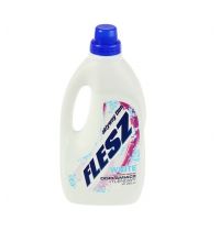 Кислородный пятновыводитель Flesz White, гель для белых тканей 1 л