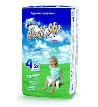 Трусики Skippy Pull Up, L (9-14 кг) 52 шт