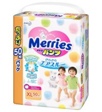 Трусики Merries,  XL (12-22 кг), 50 шт