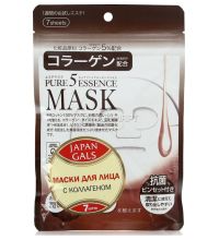 Маска Japan Gals с коллагеном Pure 5 Essential 7 шт