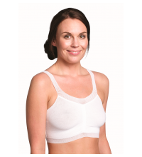 Комфортный бюстгальтер Carriwell Comfort bra, белый L 552