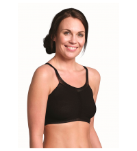 Комфортный бюстгальтер Carriwell Comfort bra, черный L 557