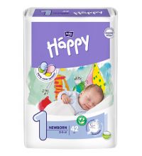 Подгузники Bella Baby Happy, размер NB (2-5 кг) 42 шт