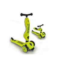 Детский трехколесный самокат с сиденьем Scoot&Ride HighwayKick 1 (Seat) (лайм) 1186514 