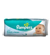 Салфетки детские увлажненные Pampers Baby Fresh сменный блок 64 шт