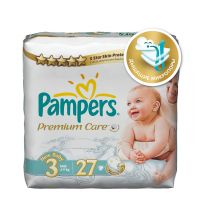 Подгузники Pampers Premium Care Midi (4-9 кг) Средняя Упаковка 27 шт