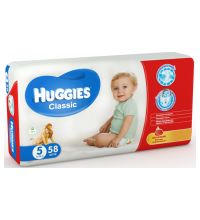 Подгузники Huggies Classic 5 (11-25 кг) мега 58 шт