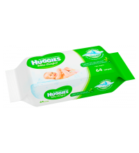 Салфетки детские влажные Huggies Ultra Comfort + Aloe 64 шт