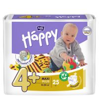 Подгузники Bella Baby Happy, размер Maxi plus (9-20 кг) 25 шт