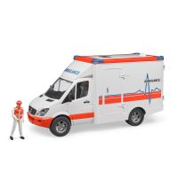 02-536 Игрушка Bruder MB Sprinter скорая помощь с фигуркой водителя