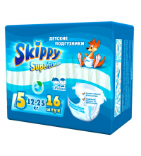 Подгузники Skippy Super Econom размер 5 (12-25 кг), 16 шт