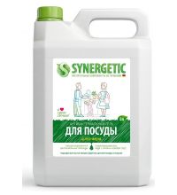 Средство для мытья посуды и фруктов Synergetic АЛОЕ, канистра, 5 л