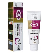 Паста зубная отбеливающая Gotaiyo Ringo Anti-tobacco для курильщиков, 150 г