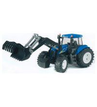 Игрушка Bruder Трактор New Holland T8040 с погрузчиком 03-021