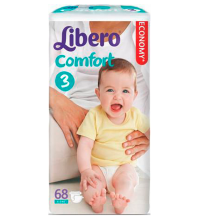 Подгузники Libero comfort размер M (4-9 кг) 68 шт