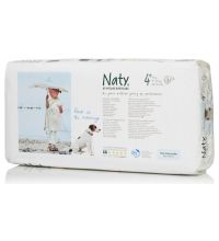 Подгузники Naty размер 4+ (9-20 кг) 44 шт