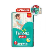 Трусики Pampers Pants 5 размер 12-18 кг 48 шт