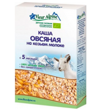 Каша Fleur Alpine овсяная на козьем молоке Organic с 5 мес. 200 г