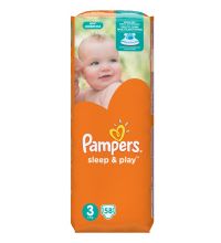 Подгузники Pampers Sleep & Play Midi (5-9 кг) Эконом упаковка 58 шт