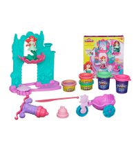 Игровой набор Play-doh Замок и карета Ариэль A7396