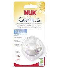 Пустышка Nuk GENIUS силиконовая р. 3 с 18 мес.