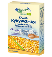 Каша Fleur Alpine кукурузная Органик гипоаллергенная с 5 мес. 175 г