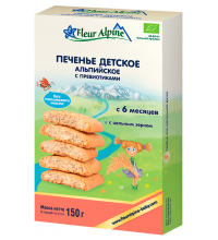 Печенье детское Fleur Alpine Органик 