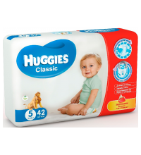 Подгузники Huggies Classic 5 (11-25 кг) джамбо 42 шт