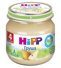 Детское пюре Hipp груша с 4 мес. 80 г